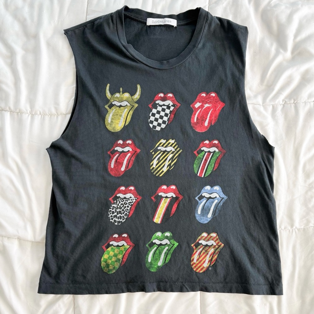 Rolling Stones Sleeveless Tank Tee (M)